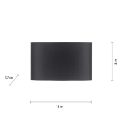 Sklep Kaja Kinkiet zewnętrzny LED w kolorze 9487-13 z serii CARLO | Kaja