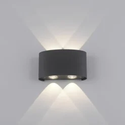 Sklep Kaja Kinkiet zewnętrzny LED w kolorze 9487-13 z serii CARLO | Kaja