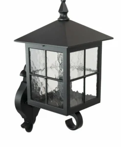 Sklep Kaja Kinkiet zewnętrzny, ozdobne szkło lodowe K 3012/1/KW g z serii WENECJA | Kaja Oś