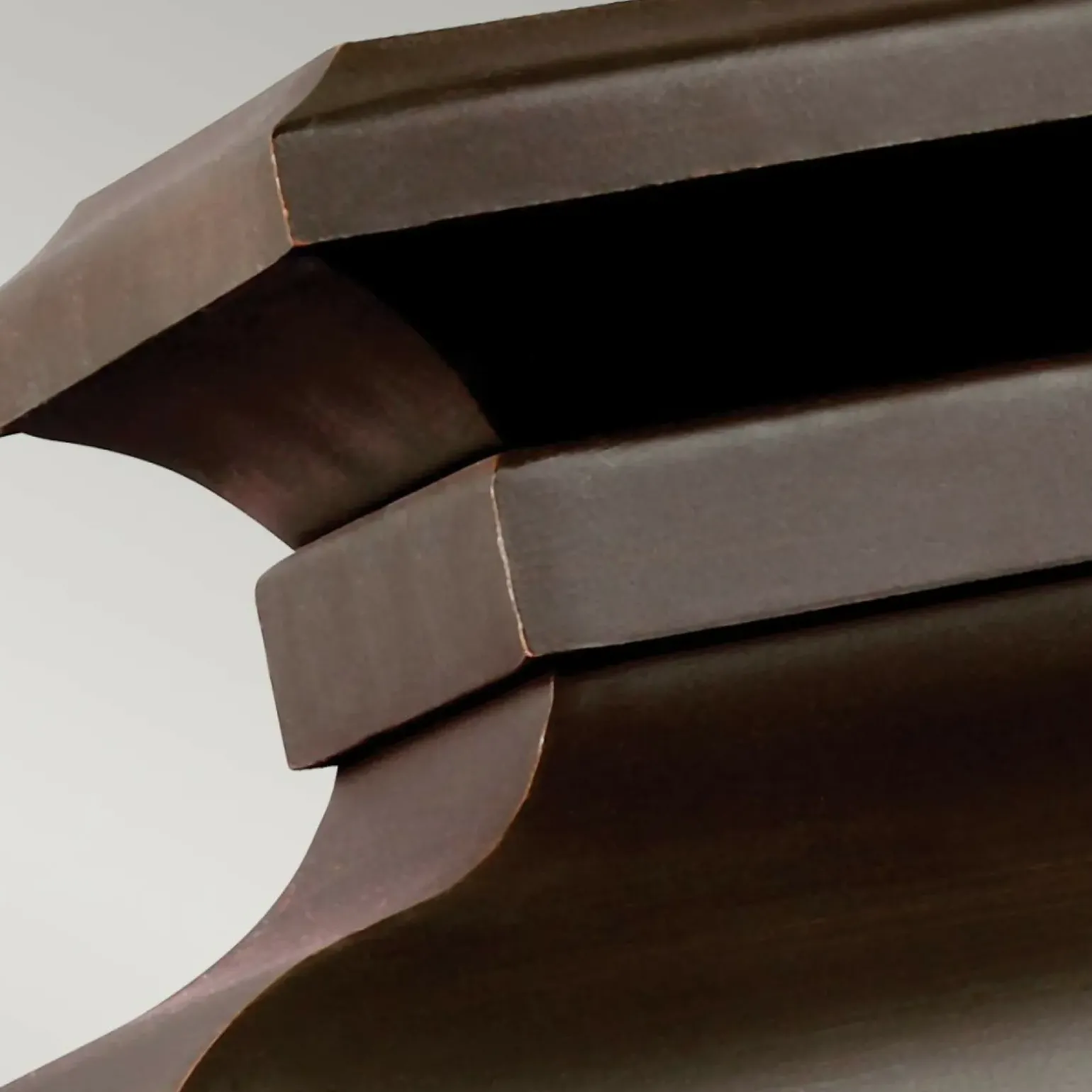 Sklep Kaja Kinkiet zewnętrzny, postarzana miedź FE-PEDIMENT-S z serii PEDIMENT