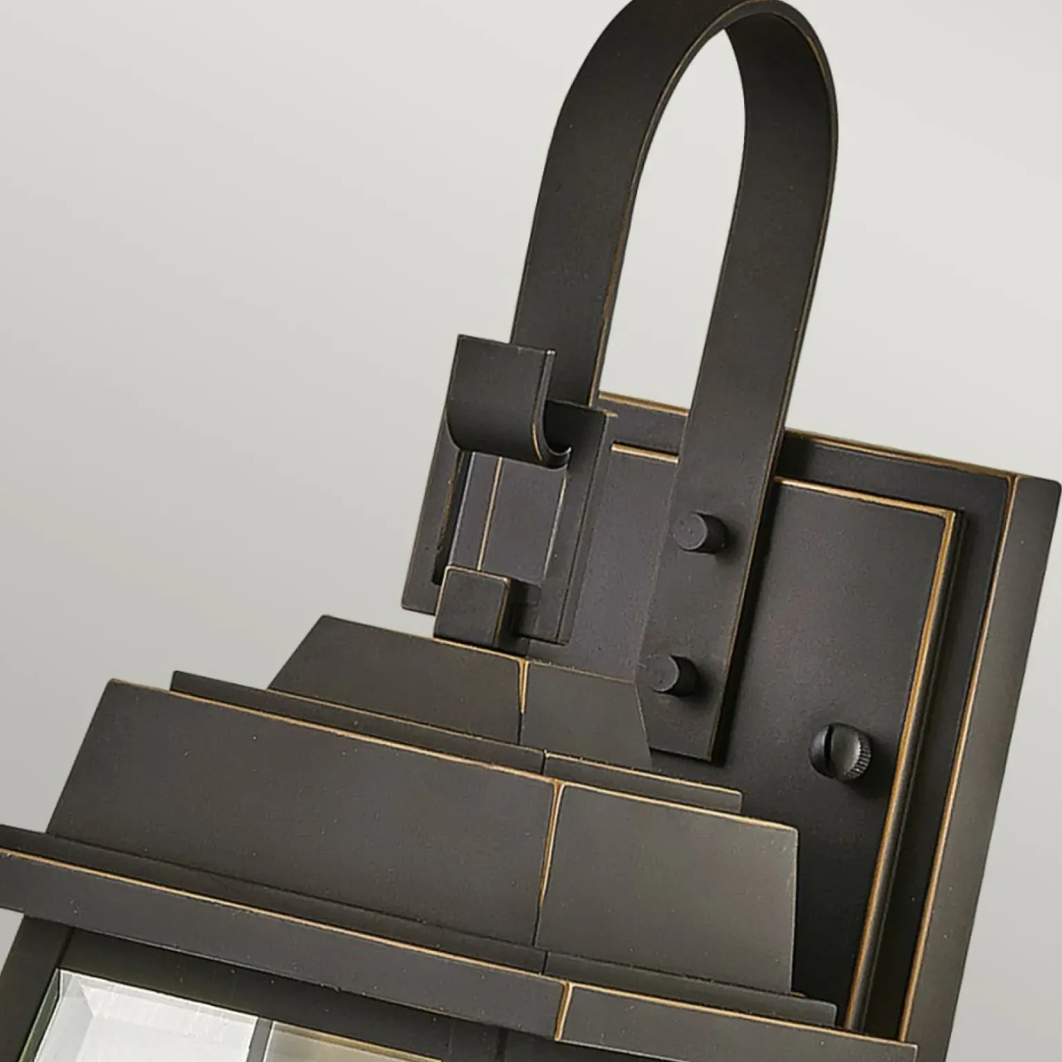 Sklep Kaja Kinkiet zewnętrzny w brązie HK-BAINBRIDGE-S-OZ z serii BAINBRIDGE