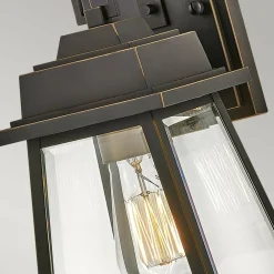 Sklep Kaja Kinkiet zewnętrzny w brązie HK-BAINBRIDGE-S-OZ z serii BAINBRIDGE