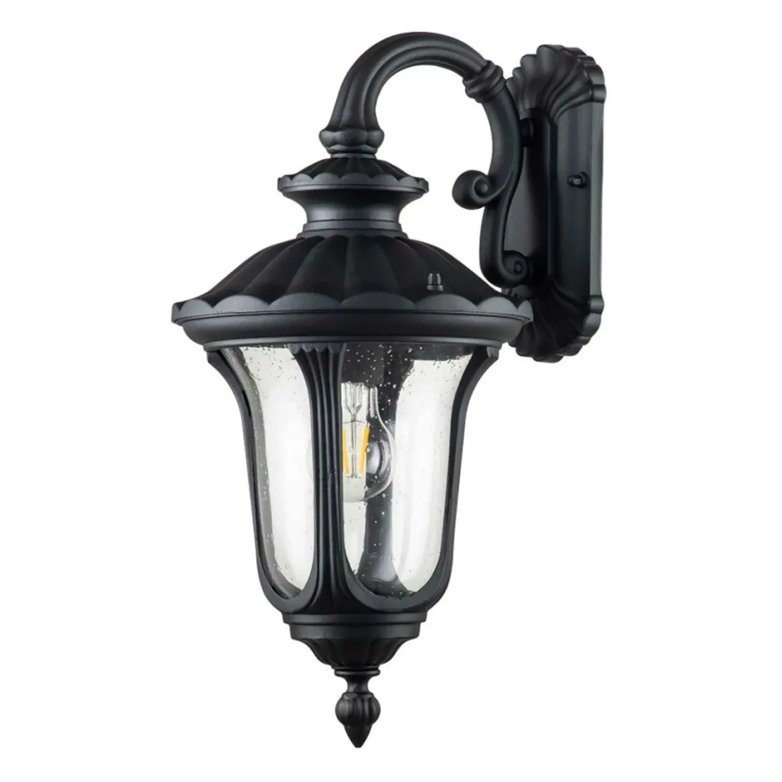 Sklep Kaja Kinkiet zewnętrzny w czarnym kolorze CC2-S-BK z serii CHICAGO