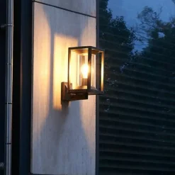 Sklep Kaja Kinkiet zewętrzny w m kolorze, gwint E27 M1931 z serii PORTO | Kaja Oświet