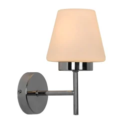 Sklep Kaja Klasyczna, chromowana lampa ścienna WL23005EB-CHREBEL | Kaja