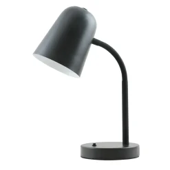 Sklep Kaja Klasyczna, czarna lampka na biurko, do nauki TB-37643-BK PRATO | Kaja