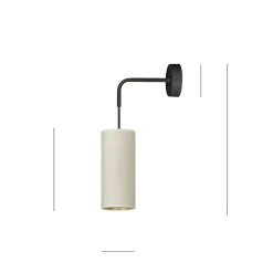 Sklep Kaja Klasyczna lampa ścienna do przytulnej sypialni 1059/K1 BENTE | Kaja