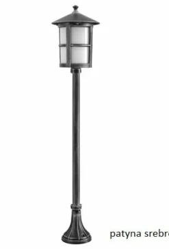 Sklep Kaja Klasyczna lampa ogrodowa o wysokości metra K 5002/2/TD z serii CORDOBA | Kaja Oś