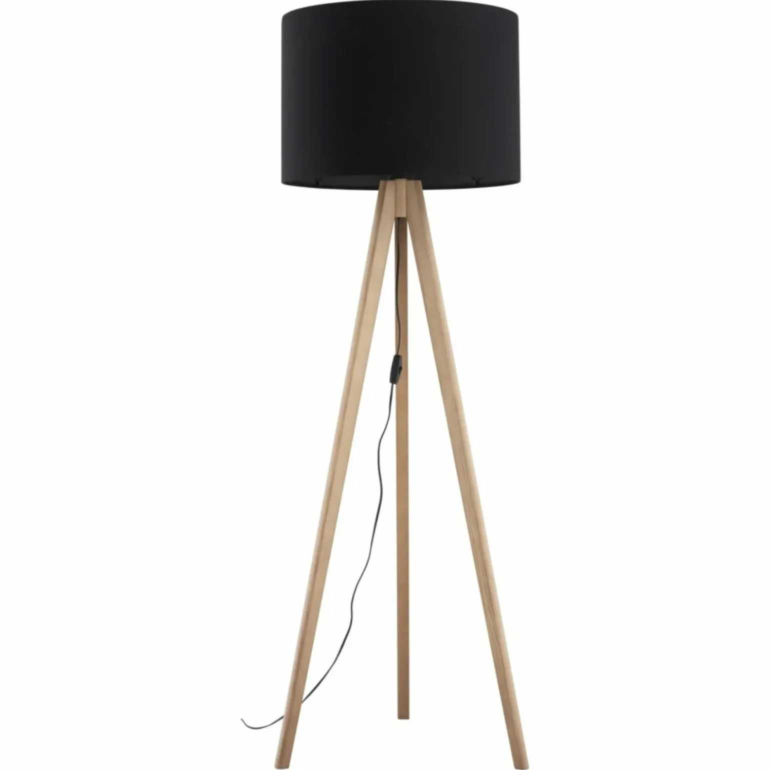 Sklep Kaja Klasyczna lampa podłogowa z abażurem TK 16008 GRAND SOSNA | Kaja