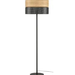 Sklep Kaja Klasyczna lampa podłogowa z abażurem boho TK 5123 z serii NICOL | Kaja