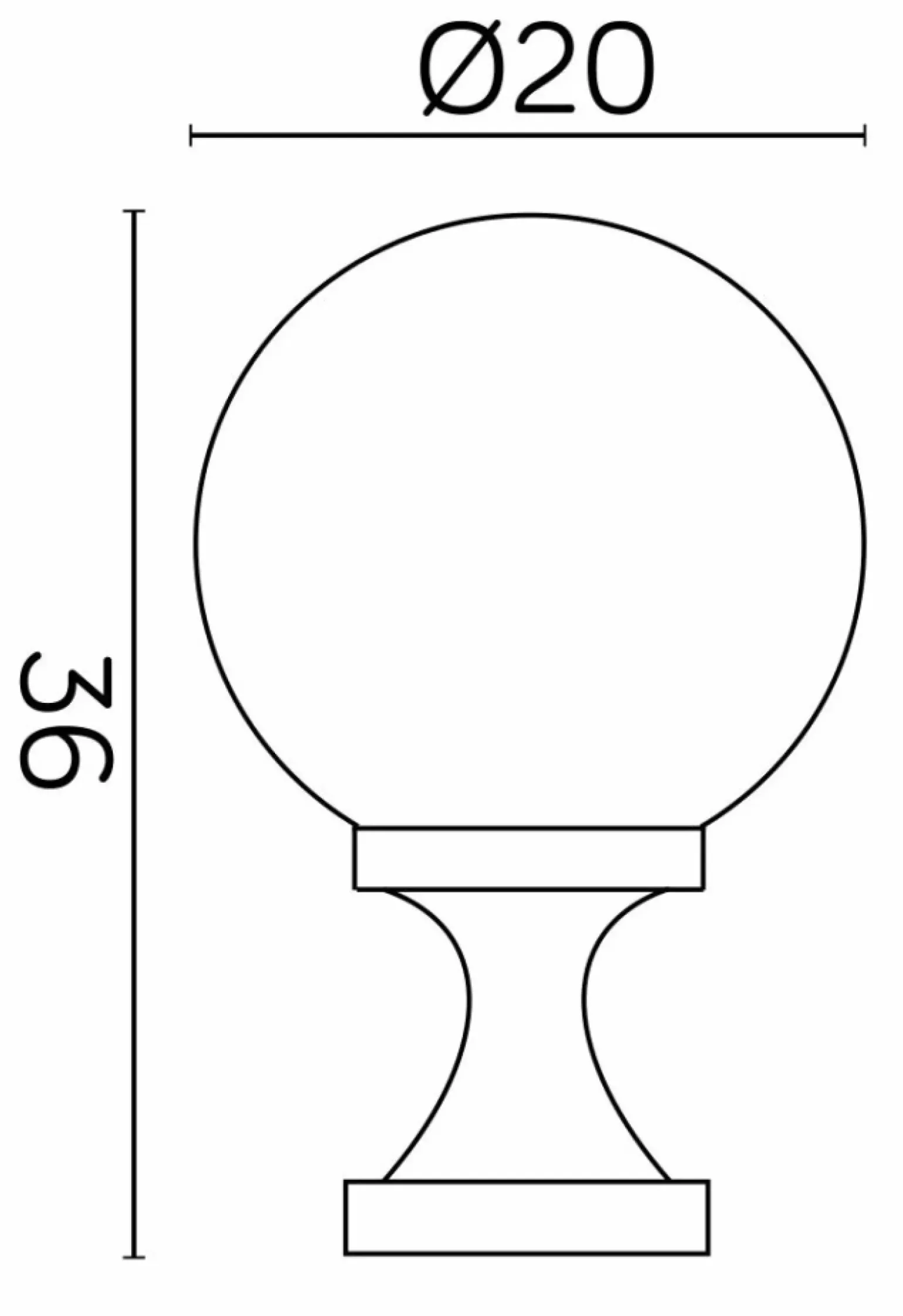 Sklep Kaja Klasyczna lampa stojaca, klosz K 4011/1/KF 200 z serii KULE CLASSIC | Kaja Oświe