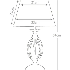 Sklep Kaja Klasyczna lampa stołowa, nocna ART-TL-AGD-BRASS z serii ARTISAN
