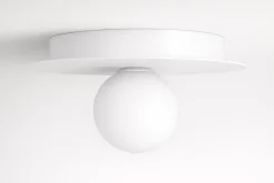 Sklep Kaja Klasyczna lampa sufitowa z jednym kloszem K-5433 z serii ROBIN