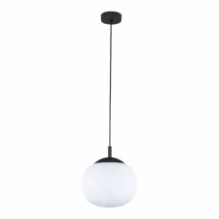 Store Klasyczna lampa wisząca do sypialni ⌀25cm TK 4759 VIBE WHITE | Kaja Żyrandole Nowoczesne