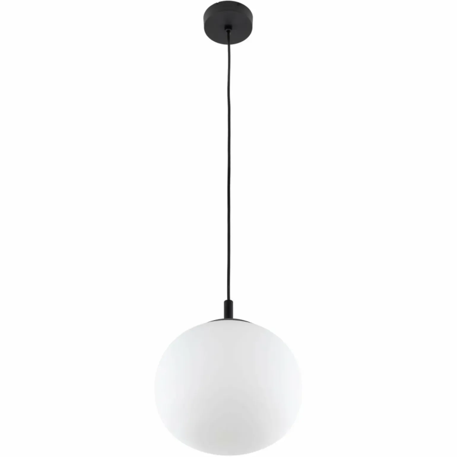 Store Klasyczna lampa wisząca do sypialni ⌀25cm TK 4759 VIBE WHITE | Kaja Żyrandole Nowoczesne