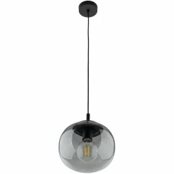 Best Sale Klasyczna lampa wisząca do kuchni ⌀20cm TK 5825 VIBE GRAPHITE | Kaja Żyrandole Nowoczesne