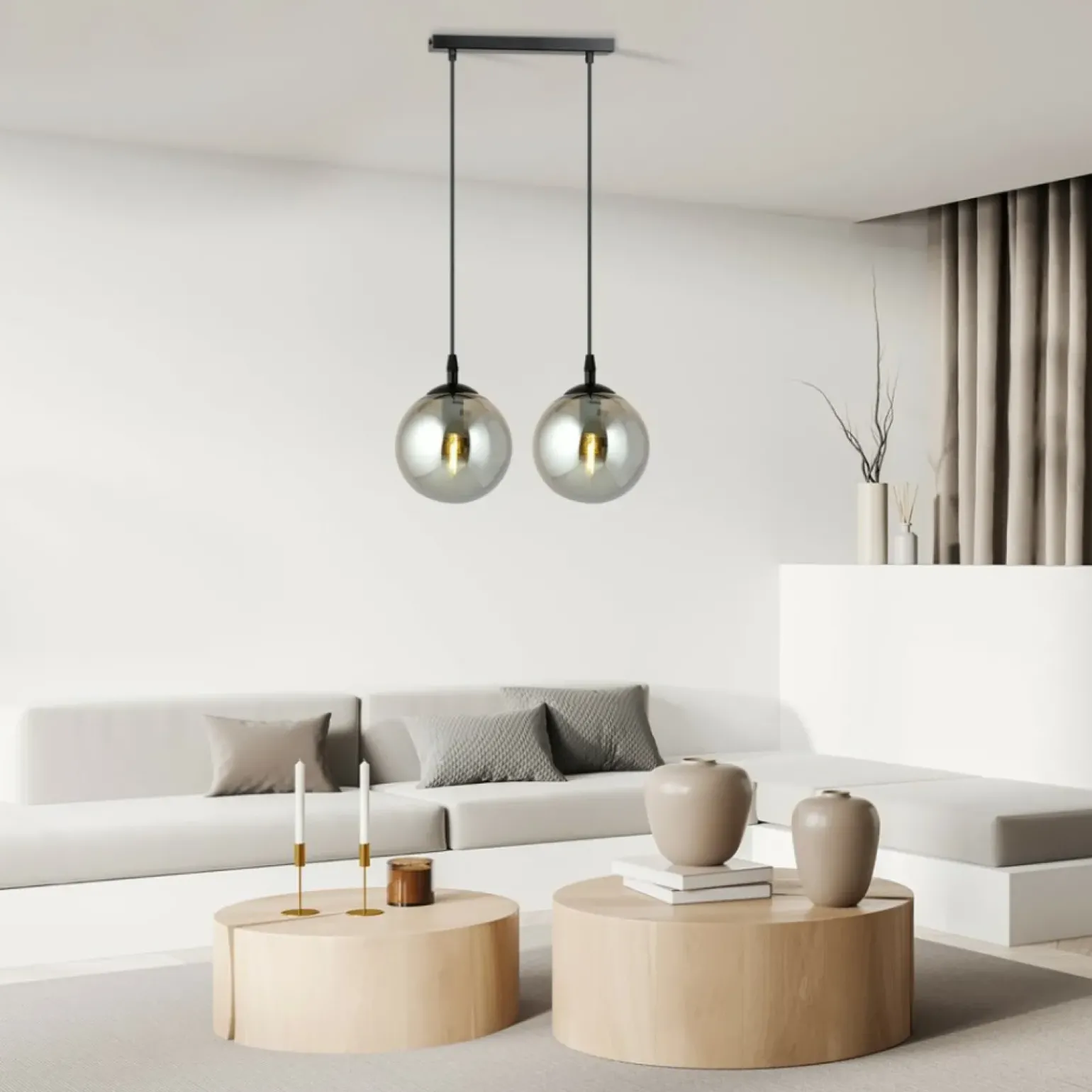 Hot Klasyczna lampa wisząca idealna do salonu 712/2 | Kaja Oświetlenie Żyrandole Nowoczesne