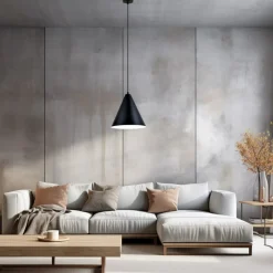 Cheap Klasyczna lampa wisząca, klosz w ksztacie stożka 1270/1 z serii REBEL Żyrandole Nowoczesne