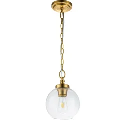 Sklep Kaja Klasyczna lampa wisząca, mosiądz FE-TABBY-P-S-BB z serii TABBY