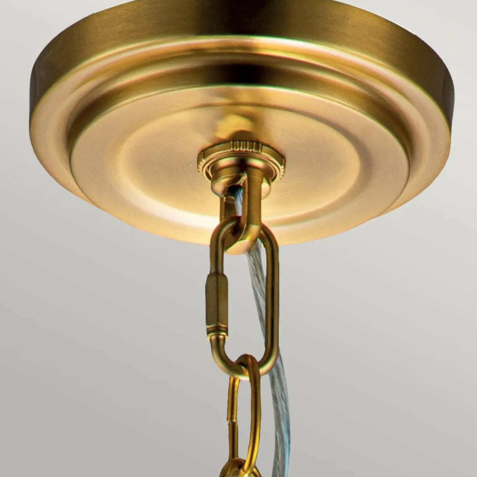 Sklep Kaja Klasyczna lampa wisząca, mosiądz FE-TABBY-P-S-BB z serii TABBY