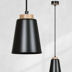 Online Klasyczna lampa wisząca w czarnym kolorze 442/1 | Kaja Oświetlenie Żyrandole Nowoczesne