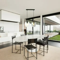 Online Klasyczna lampa wisząca z nieregularnymi kloszami 682/2 ISTAR | Kaja Żyrandole Nowoczesne