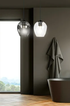 Online Klasyczna lampa wisząca z nieregularnymi kloszami 682/2 ISTAR | Kaja Żyrandole Nowoczesne