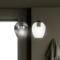 Online Klasyczna lampa wisząca z nieregularnymi kloszami 682/2 ISTAR | Kaja Żyrandole Nowoczesne