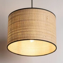 Online Klasyczna lampa wisząca ze słomkowym abażurem TK 4730 z serii LIBERIA Żyrandole Nowoczesne