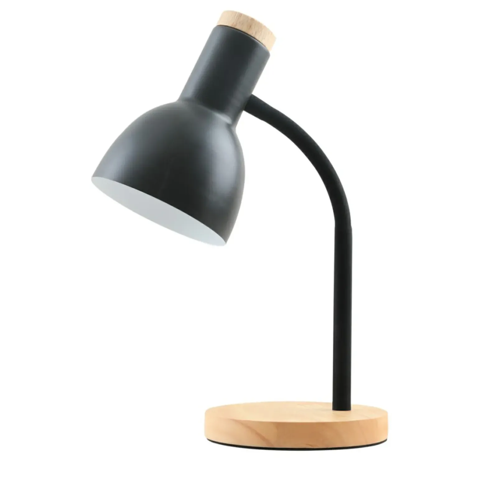 Sklep Kaja Klasyczna lampka biurkowa dla ucznia TB-37263-BK SENZA | Kaja