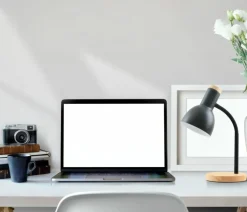 Sklep Kaja Klasyczna lampka biurkowa dla ucznia TB-37263-BK SENZA | Kaja