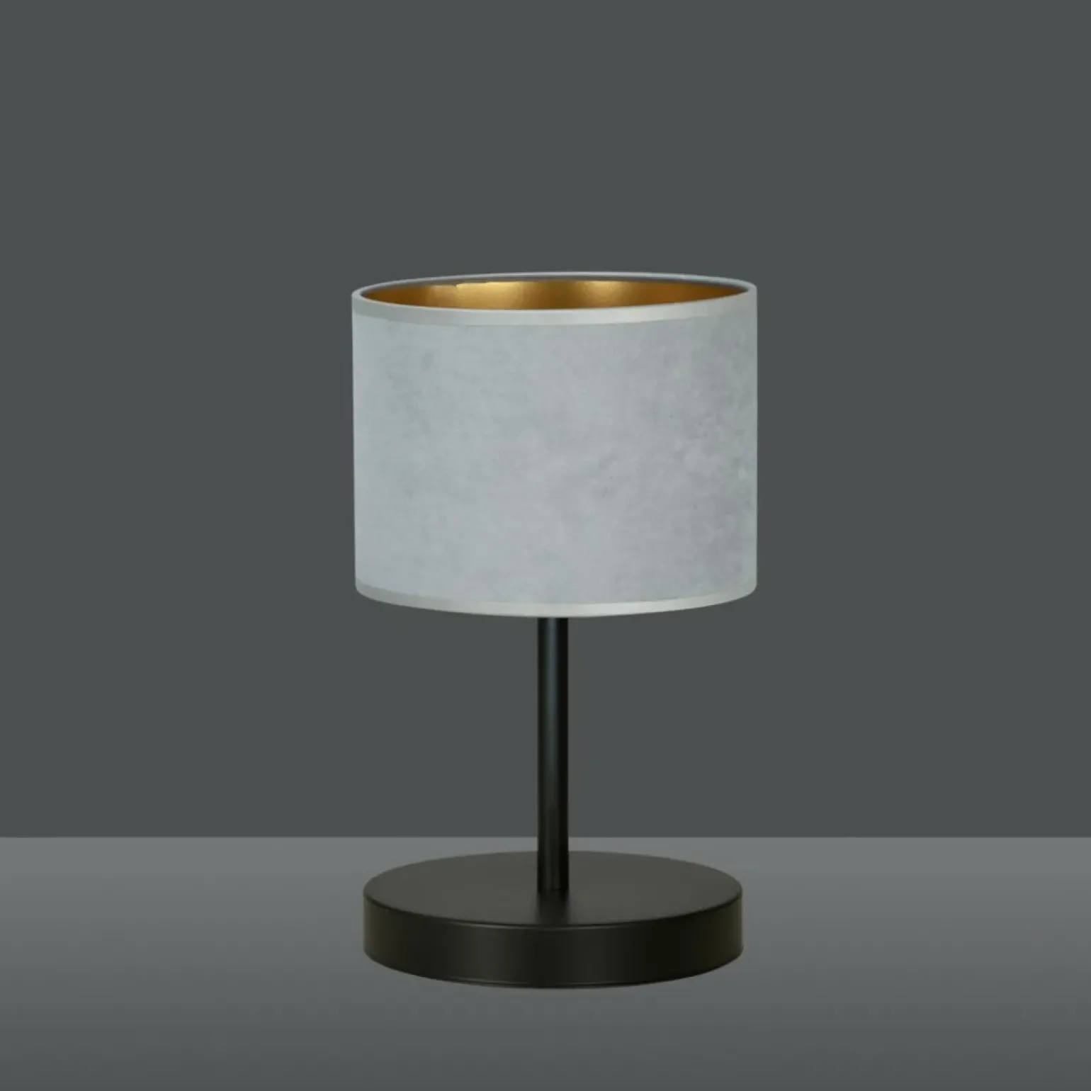 Sklep Kaja Klasyczna, prosta lampka nocna z abażurem 1050/LN1 HILDE | Kaja