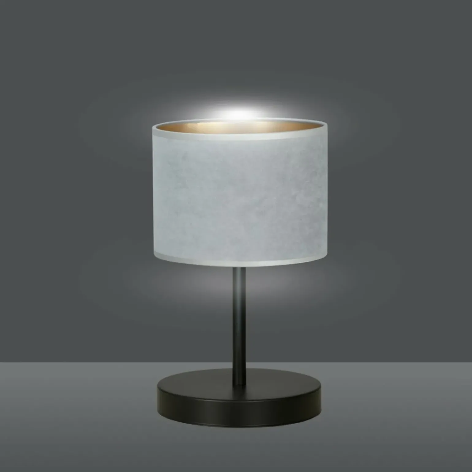 Sklep Kaja Klasyczna, prosta lampka nocna z abażurem 1050/LN1 HILDE | Kaja