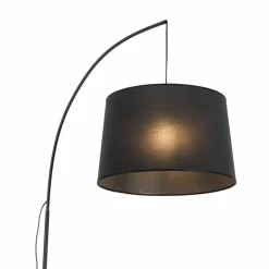 Sklep Kaja Klasyczna, łukowa lampa stojąca z abażurem TK 5417 ORTA | Kaja