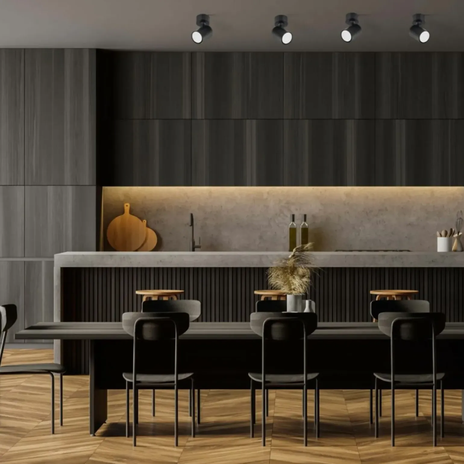 Flash Sale Klasyczny, czarny, regulowany reflektor LP-731/1W BK SNOW | Kaja Żyrandole Nowoczesne