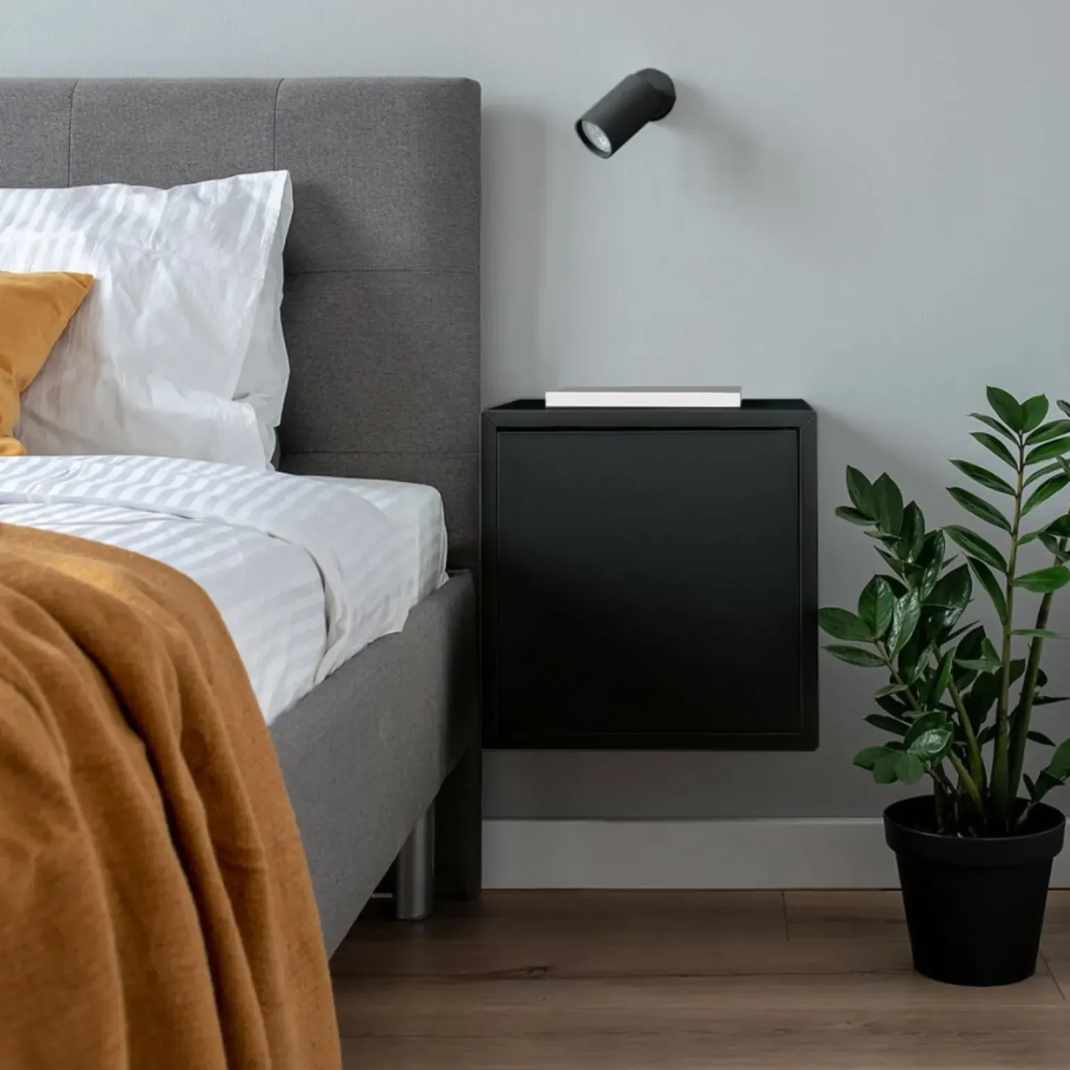 Flash Sale Klasyczny, czarny, regulowany reflektor LP-731/1W BK SNOW | Kaja Żyrandole Nowoczesne