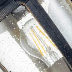 Sklep Kaja Klasyczny kinkiet, brązowy kolor CL1-S z serii CLEVELAND