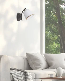 Sklep Kaja Klasyczny kinkiet ścienny, czarna oprawa 21-22615 z serii GRECO | Kaja Oświetlen