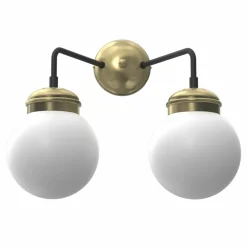 Sklep Kaja Klasyczny kinkiet ścienny, w kolorze patyny LX 7034 z serii HYDRO