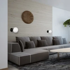 Sklep Kaja Klasyczny kinkiet ścienny, idealny do sypialni MLP8870 z serii SFERA | Kaja Oświ