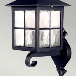 Sklep Kaja Klasyczny kinkiet elewacyjny, na E27 BL17-BLACK z serii WINCHESTER