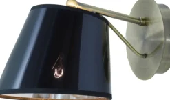 Sklep Kaja Klasyczny kinkiet z błyszczącym abażurem 21-54975 CORTEZ | Kaja