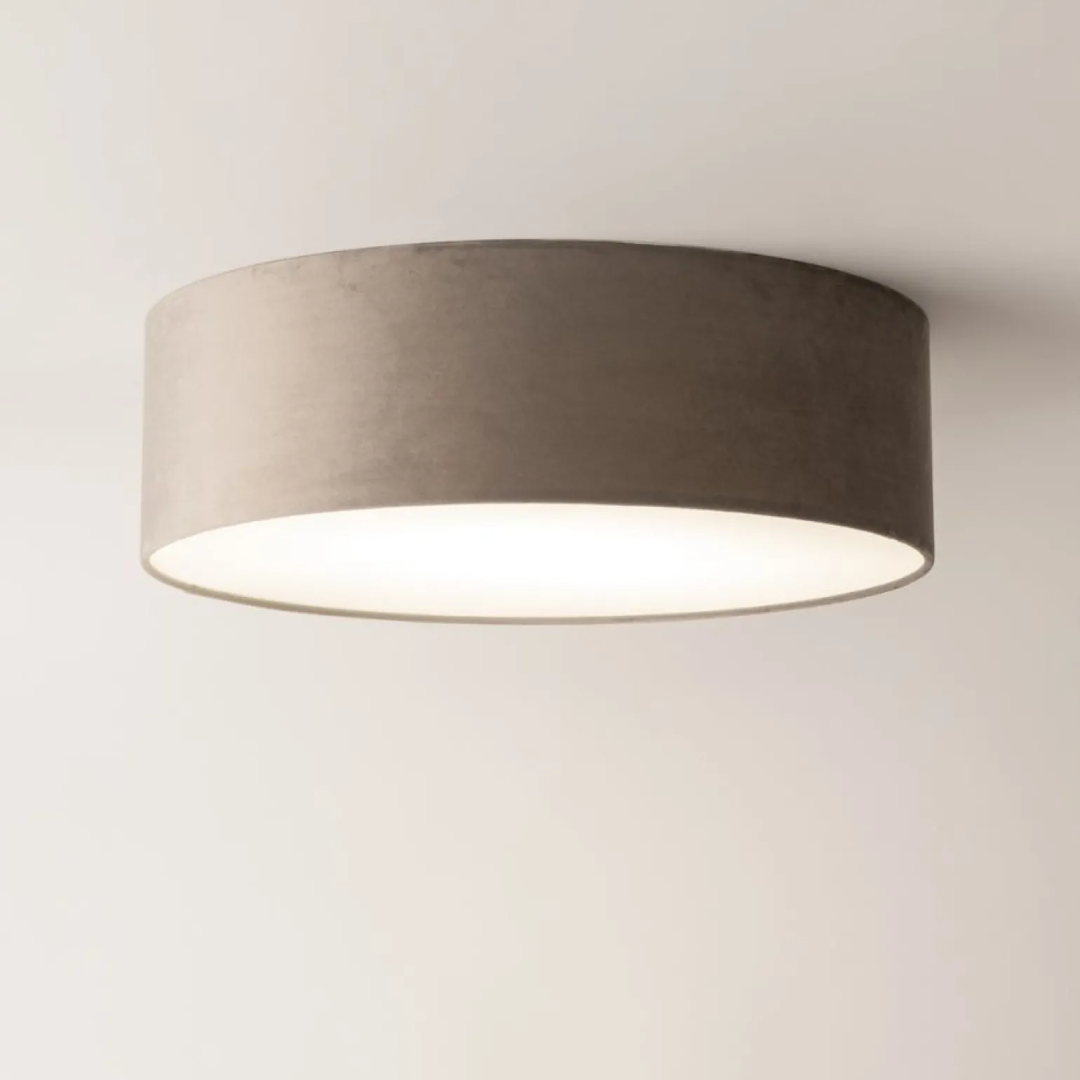 Sklep Kaja Klasyczny plafon z szarym abażurem ⌀50cm SIG 40654 SOFT | Kaja