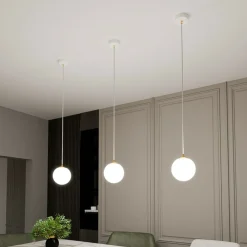 Best Klasyczny, pojedynczy, regulowany zwis z kulą 1244/1 z serii ROYAL Żyrandole Nowoczesne