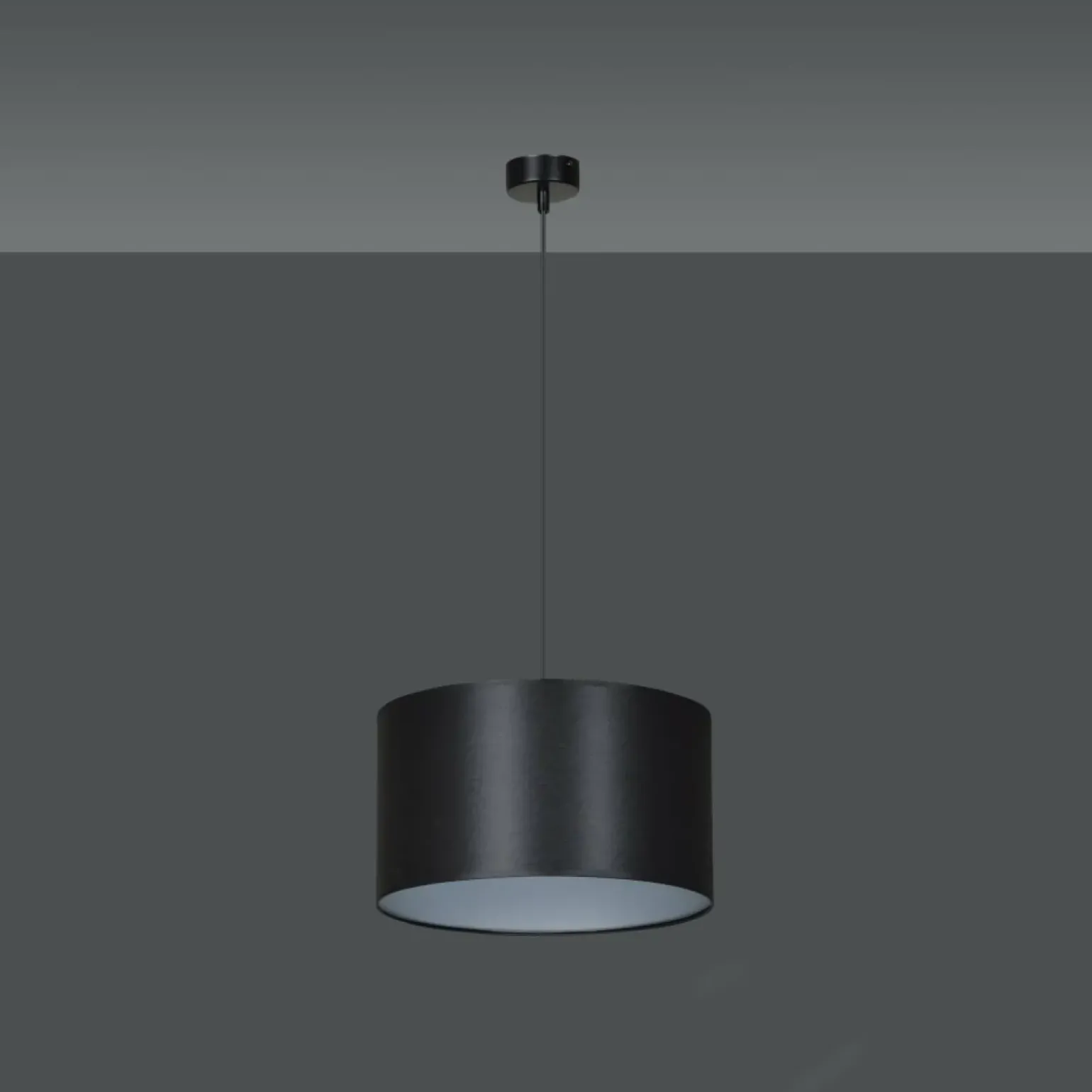 Best Sale Klasyczny żyrandol z okrągłym abażurem 185/1 ROTO | Kaja Oświetlenie Żyrandole Nowoczesne