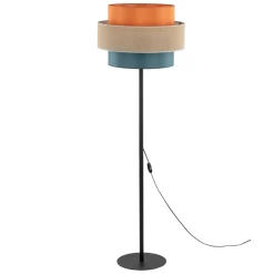 Sklep Kaja Kolorowa, abażurowa lampa podłogowa TK 6452 TRIO JUTA | Kaja