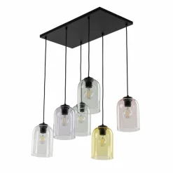 Cheap Kolorowa lampa wisząca do salonu TK 10302 MOLLY | Kaja Oświetlenie Żyrandole Nowoczesne