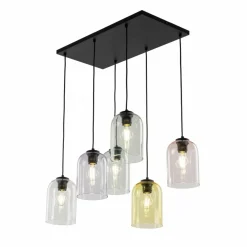 Cheap Kolorowa lampa wisząca do salonu TK 10302 MOLLY | Kaja Oświetlenie Żyrandole Nowoczesne