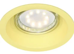 Sklep Kaja Kolorowe oczko wpustowe, żółta oprawka 2268712 SA-12 | Kaja