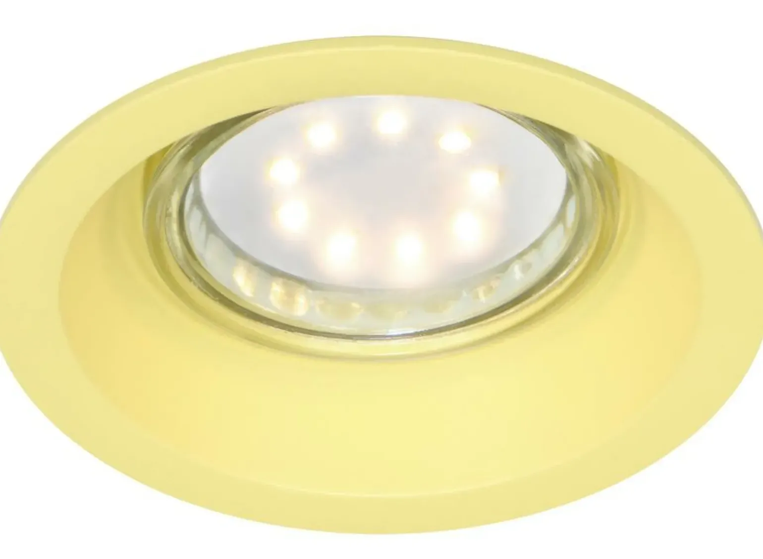 Sklep Kaja Kolorowe oczko wpustowe, żółta oprawka 2268712 SA-12 | Kaja